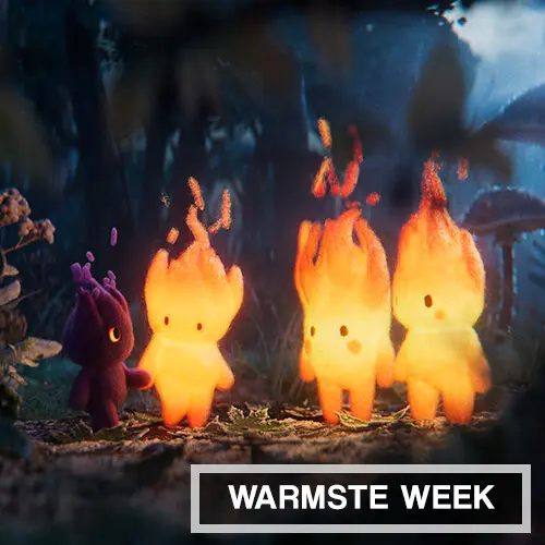 De Warmste week visual vlammetjes 